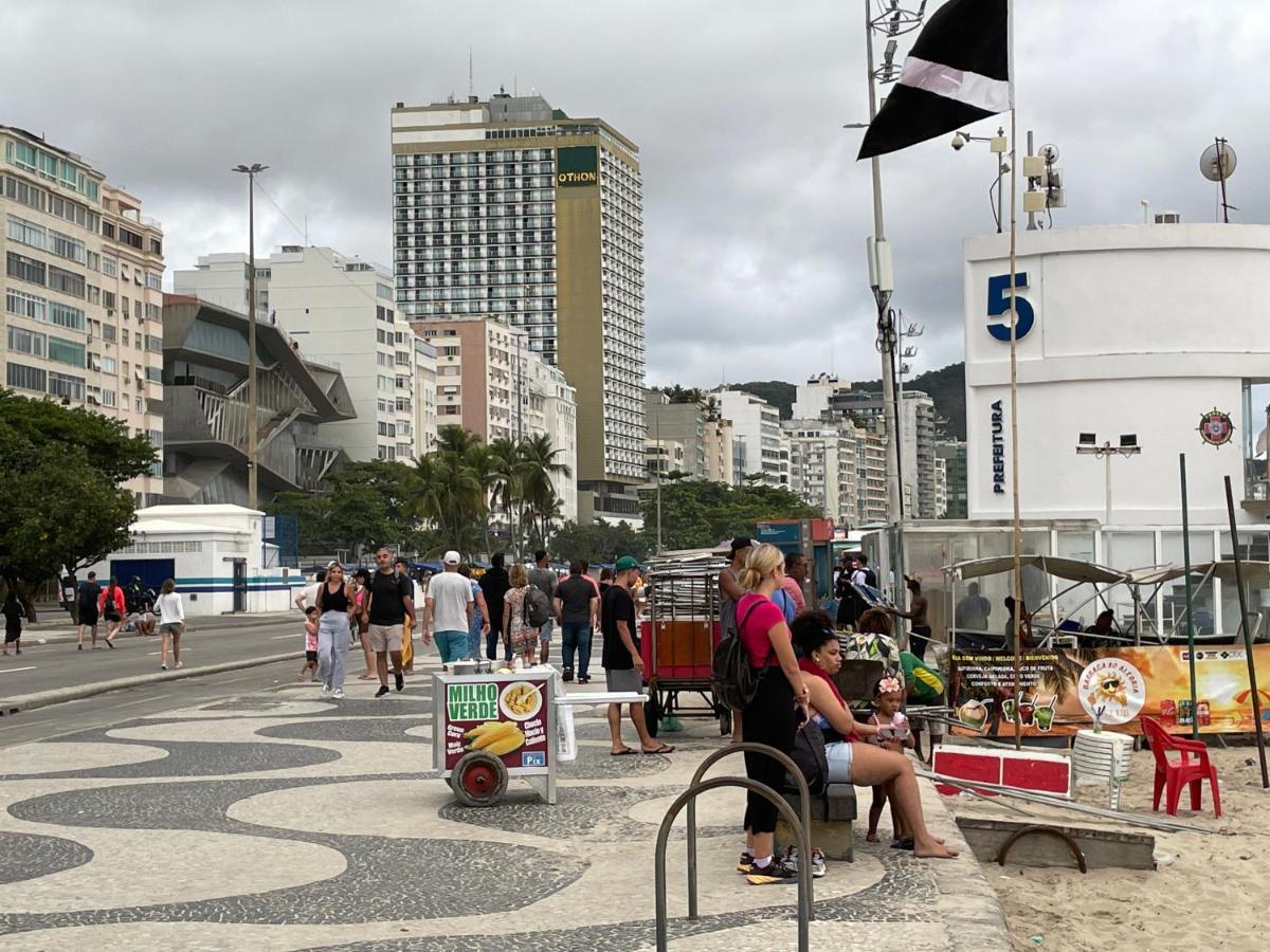 Apartamento Beira-Mar No Coracao De Copacabana! Rio de Janeiro Bagian luar foto